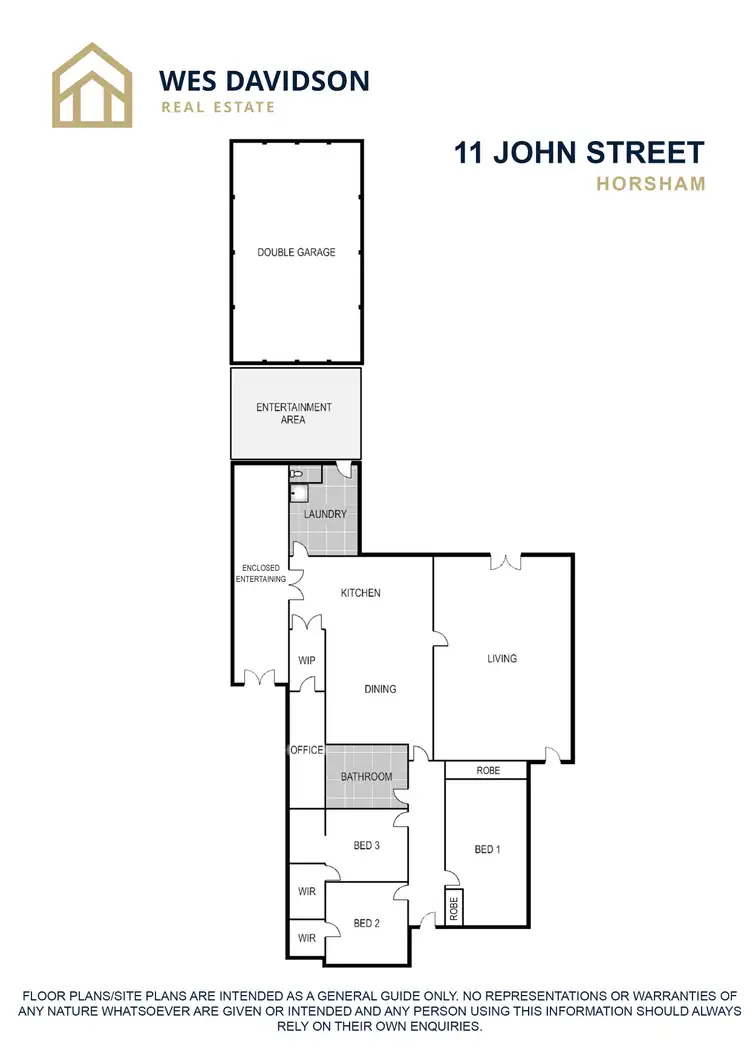 Floorplan of Homely house listing, 11 John Street, Horsham VIC 3400