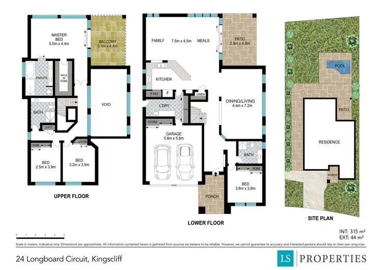 Floorplan of Homely house listing, 24 Longboard Circuit, Kingscliff NSW 2487