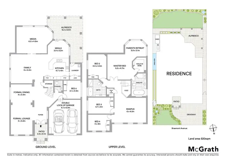 Floorplan of Homely house listing, 61 Braemont Avenue, Kellyville Ridge NSW 2155