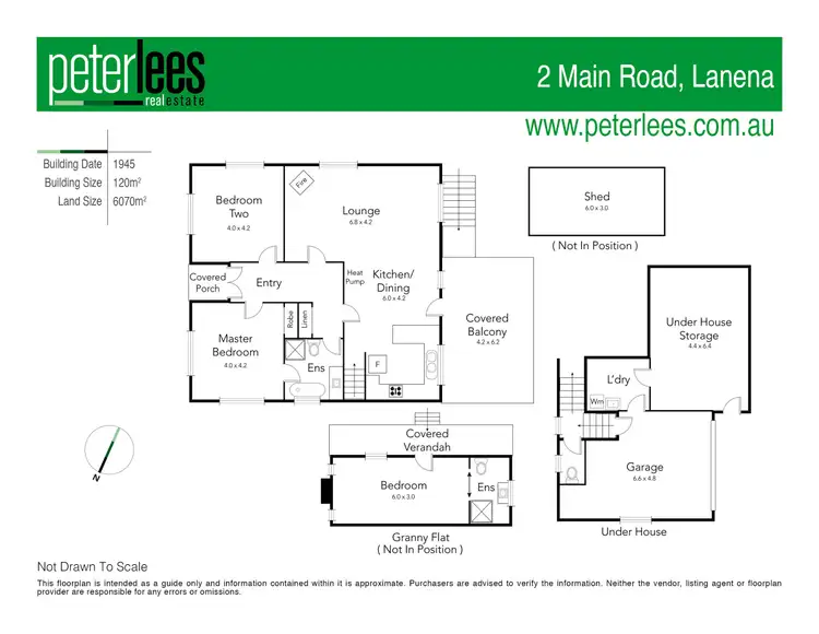 Floorplan of Homely house listing, 2 Main Road, Lanena TAS 7275