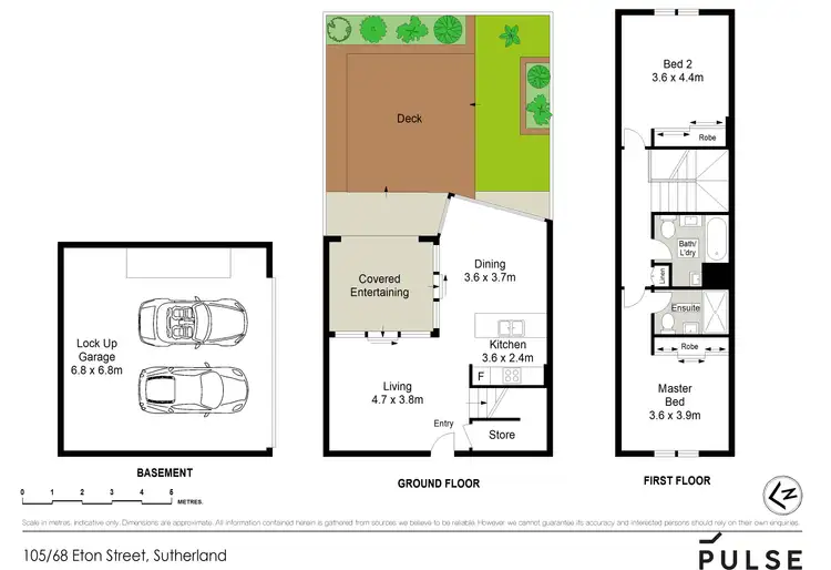 Floorplan of Homely apartment listing, 105/68 Eton Street, Sutherland NSW 2232