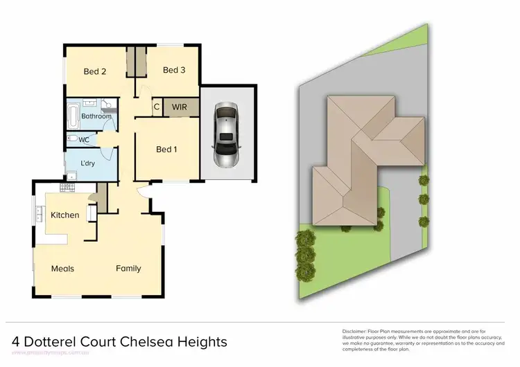Floorplan of Homely house listing, 4 Dotterel Court, Chelsea Heights VIC 3196