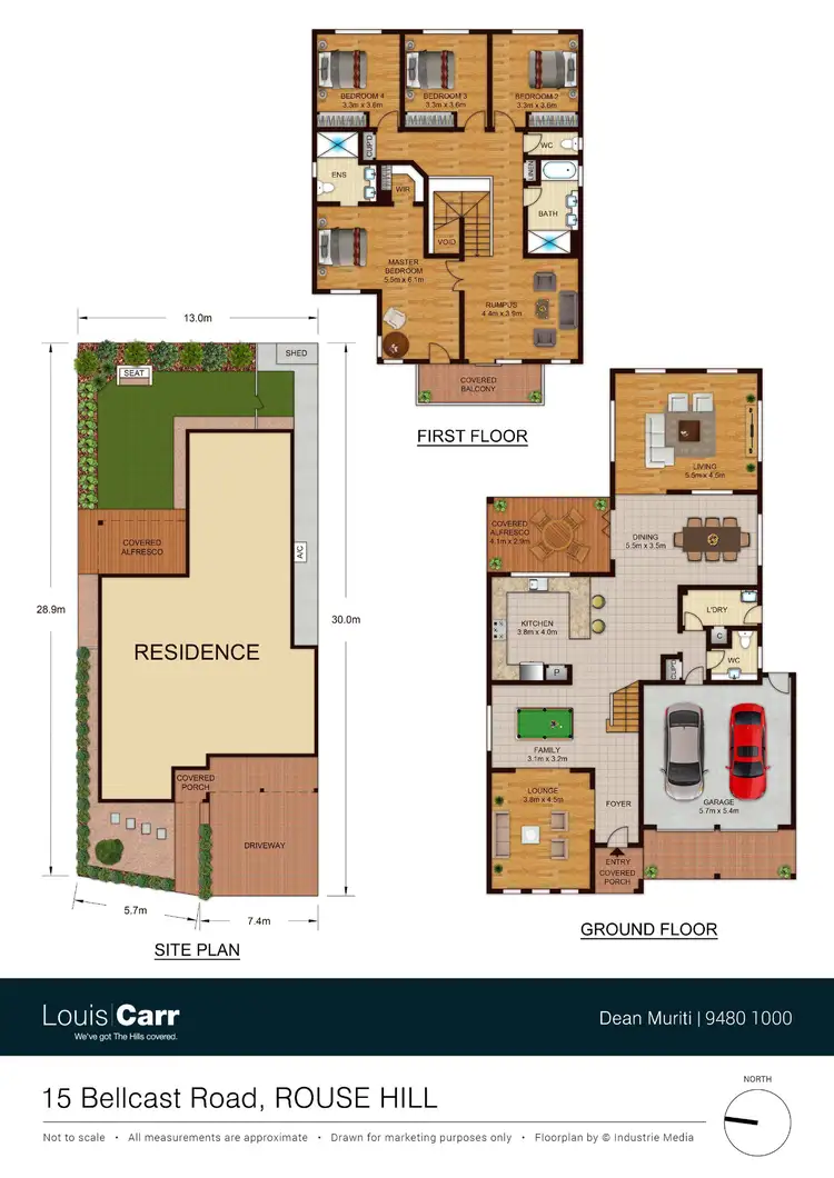 Floorplan of Homely house listing, 15 Bellcast Road, Rouse Hill NSW 2155