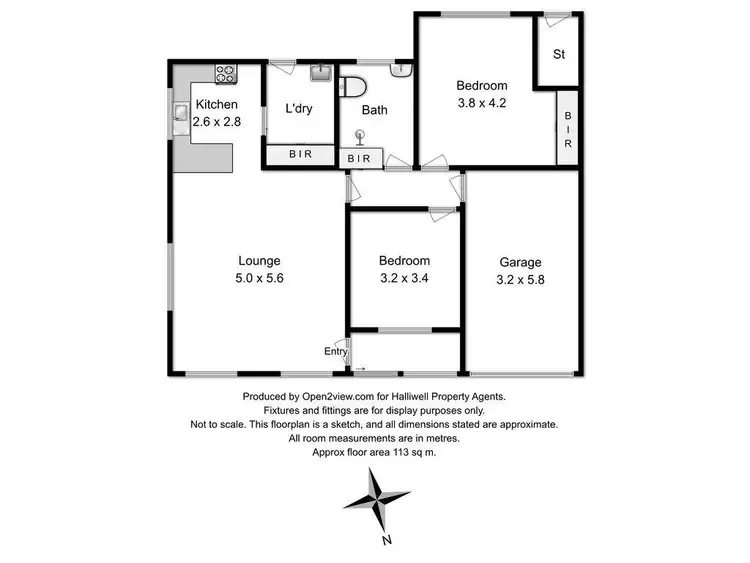 Floorplan of Homely unit listing, 2/7 Nell Crescent, Ulverstone TAS 7315