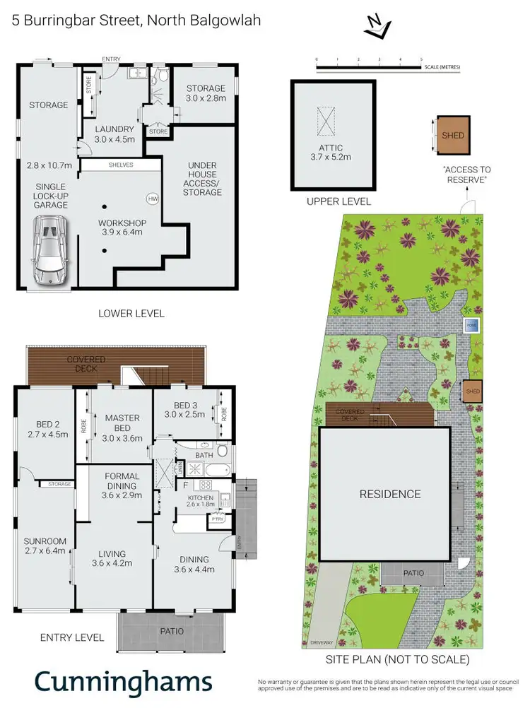 Floorplan of Homely house listing, 5 Burringbar Street, North Balgowlah NSW 2093