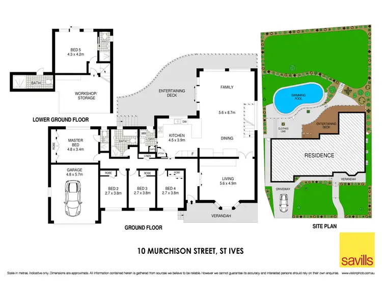 Floorplan of Homely house listing, 10 Murchison Street, St Ives NSW 2075