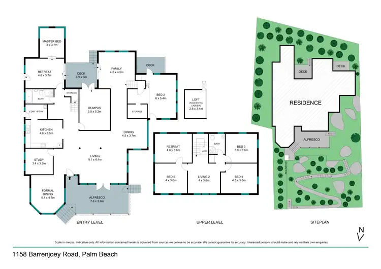Floorplan of Homely house listing, 1158 Barrenjoey Road, Palm Beach NSW 2108
