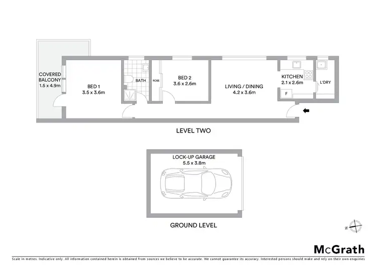 Floorplan of Homely apartment listing, 6/10 French Street, Kogarah NSW 2217