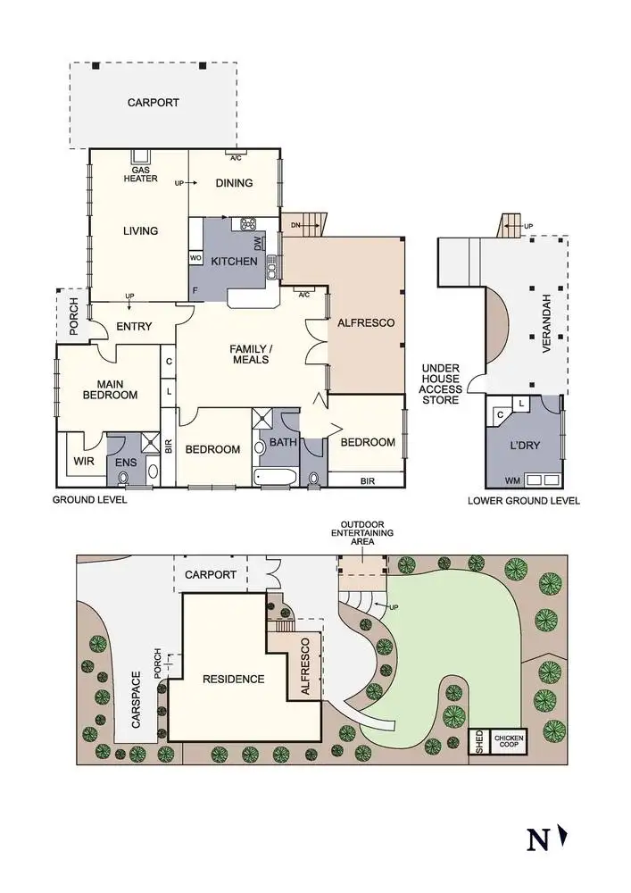 Floorplan of Homely house listing, 12 Stewart Road, Hurstbridge VIC 3099