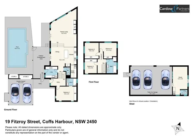 Floorplan of Homely house listing, 19 Fitzroy Street, Coffs Harbour NSW 2450
