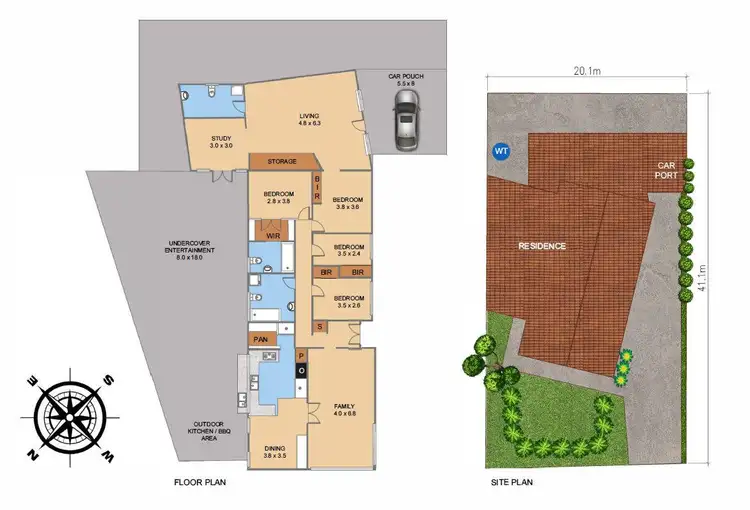 Floorplan of Homely house listing, Address available on request