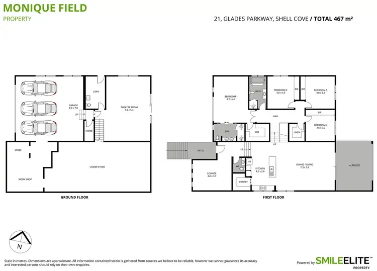 Floorplan of Homely house listing, 21 Glades Parkway, Shell Cove NSW 2529