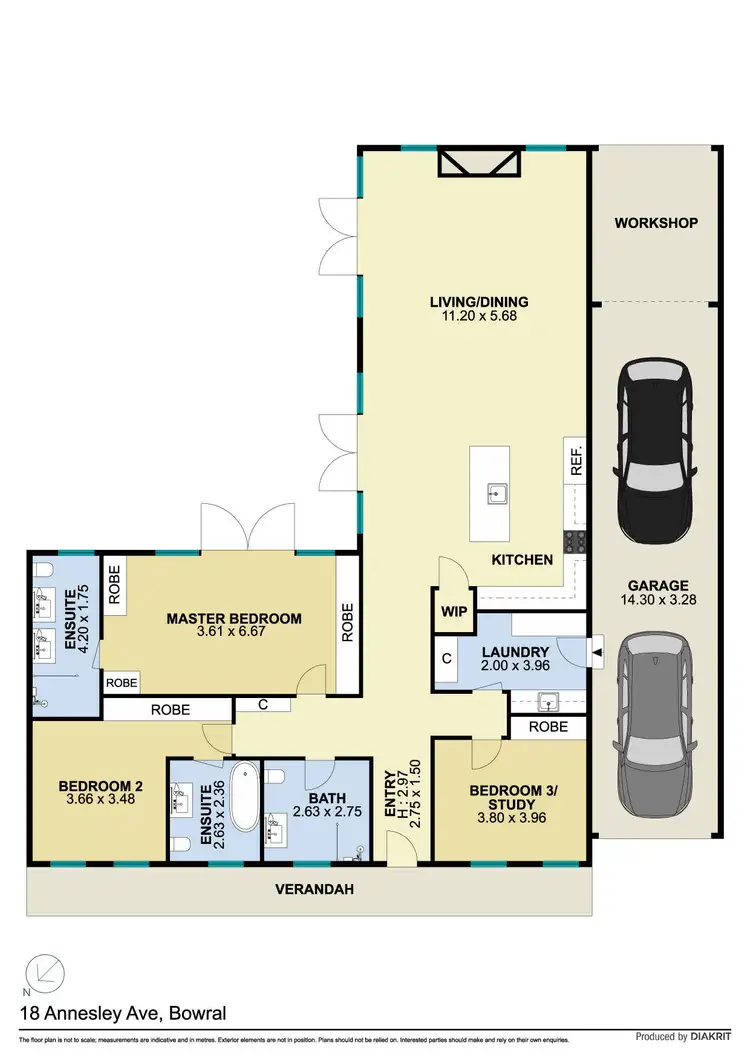 Floorplan of Homely house listing, 18 Annesley Avenue, Bowral NSW 2576