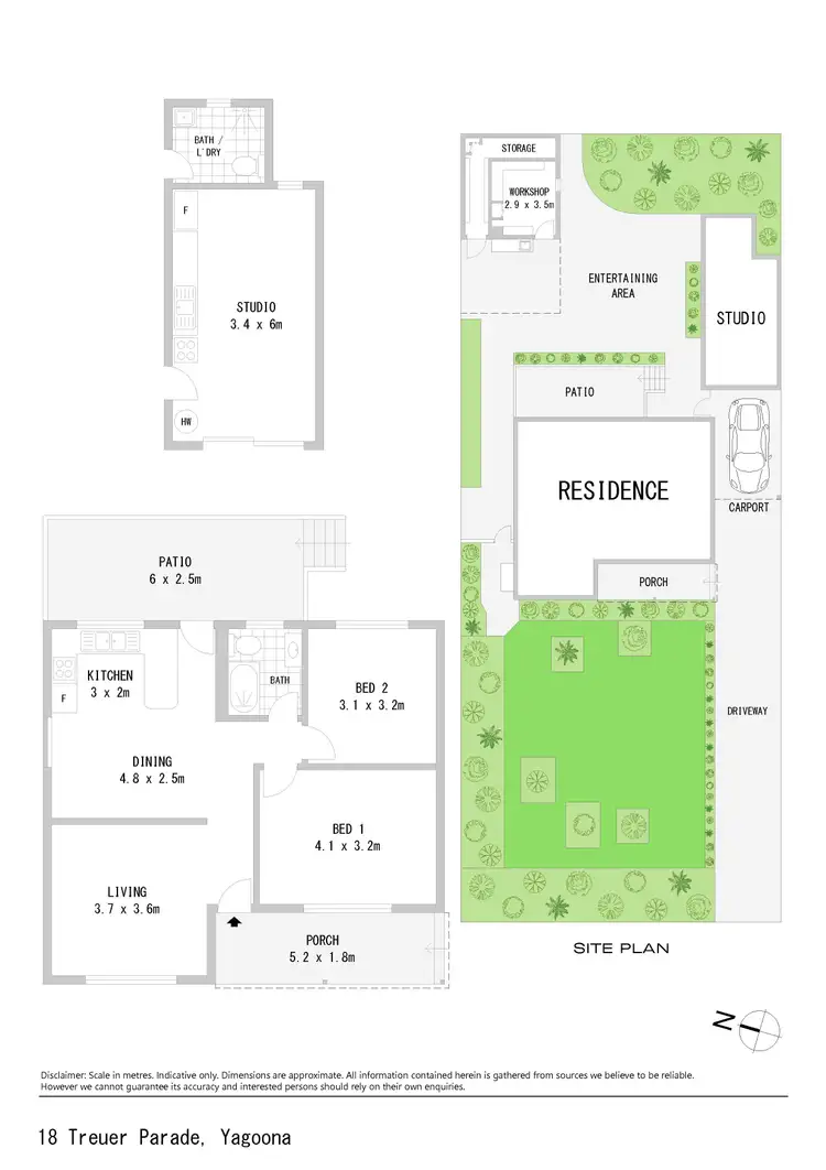 Floorplan of Homely house listing, 18 Treuer Parade, Yagoona NSW 2199