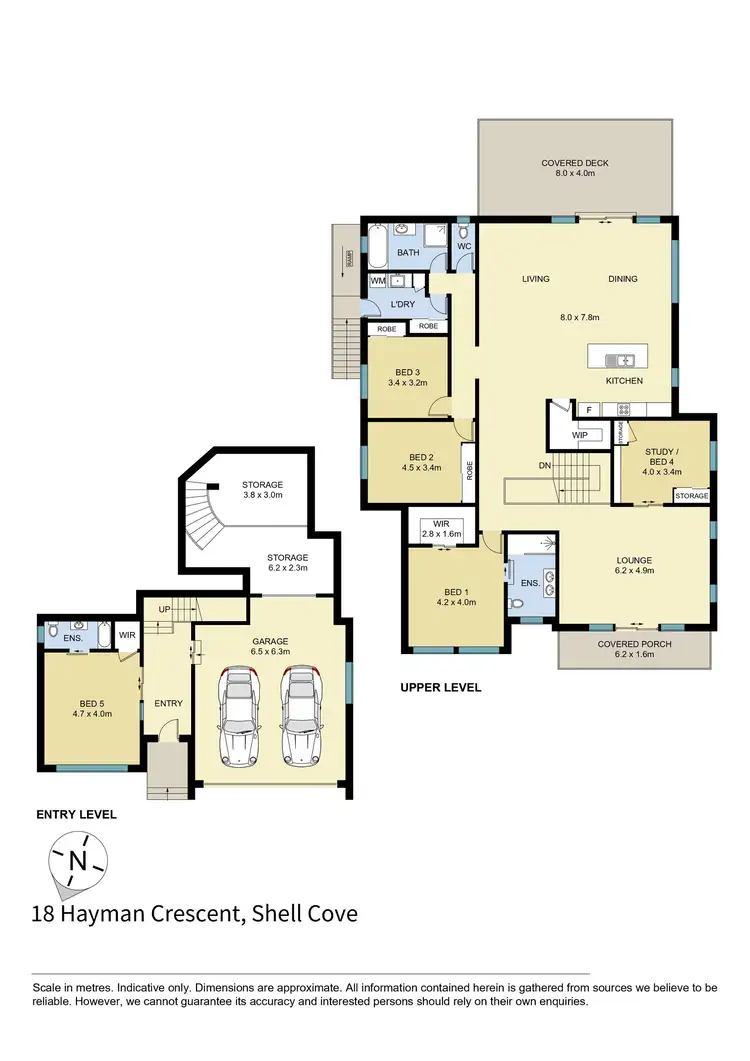 Floorplan of Homely house listing, 18 Hayman Crescent, Shell Cove NSW 2529