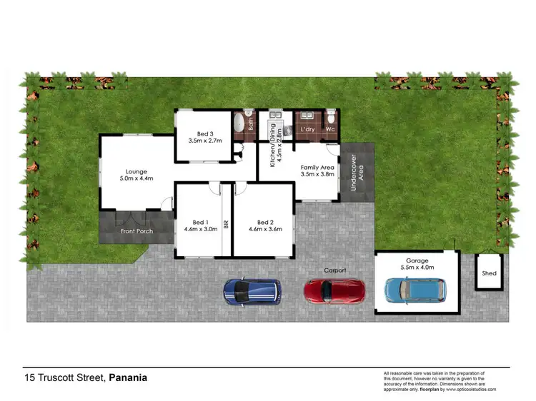 Floorplan of Homely house listing, 15 Truscott Street, Panania NSW 2213