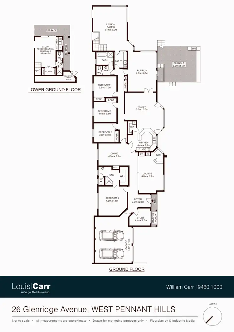 Floorplan of Homely house listing, 26 Glenridge Avenue, West Pennant Hills NSW 2125