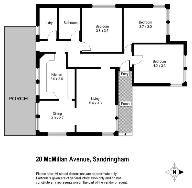 Floorplan of Homely house listing, 20 McMillan Avenue, Sandringham NSW 2219
