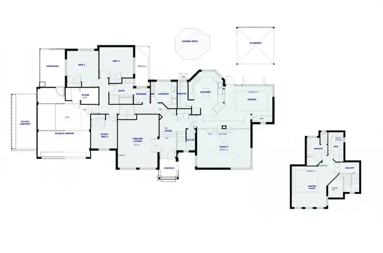Floorplan of Homely house listing, 1 Raffan View, Gwelup WA 6018