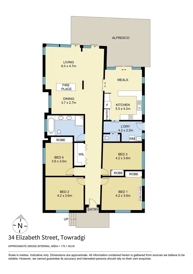 Floorplan of Homely house listing, 34 Elizabeth Street, Towradgi NSW 2518