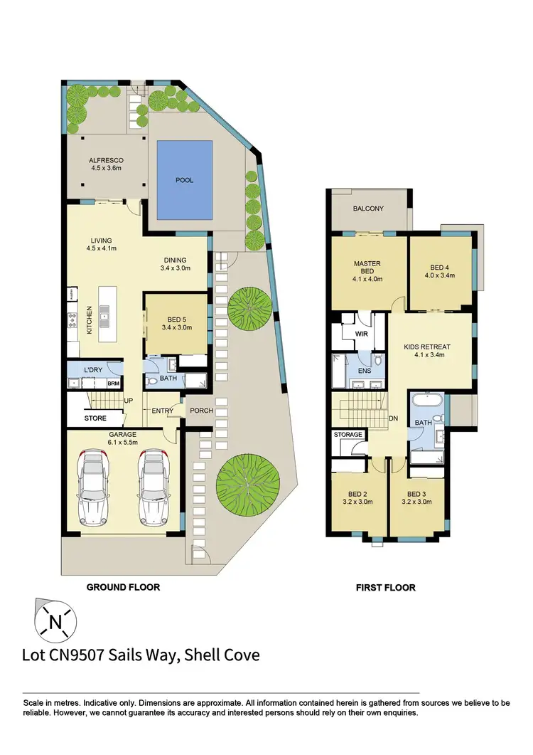 Floorplan of Homely townhouse listing, Lot CN9507 Sails Way, Shell Cove NSW 2529