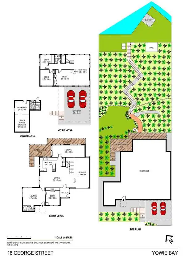 Floorplan of Homely house listing, 18 George Street, Yowie Bay NSW 2228