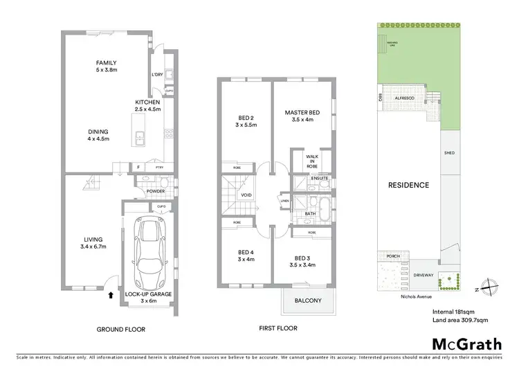 Floorplan of Homely house listing, 19A Nichols Avenue, Revesby NSW 2212