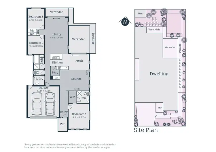 Floorplan of Homely house listing, 20 Opal Circuit, Epping VIC 3076