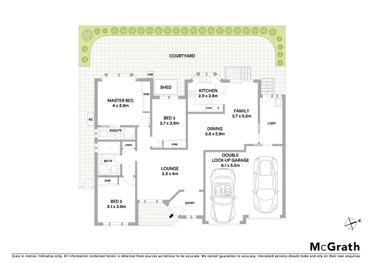 Floorplan of Homely villa listing, 15/23 Dudley Avenue, Caringbah South NSW 2229