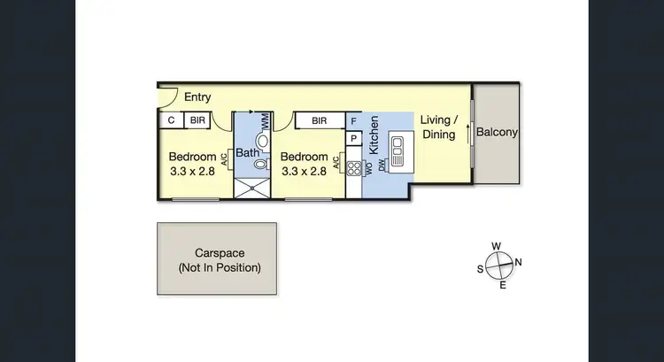 Floorplan of Homely unit listing, 7/1438 Centre Road, Clayton VIC 3168