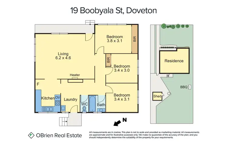 Floorplan of Homely house listing, 19 Boobyalla Street, Doveton VIC 3177
