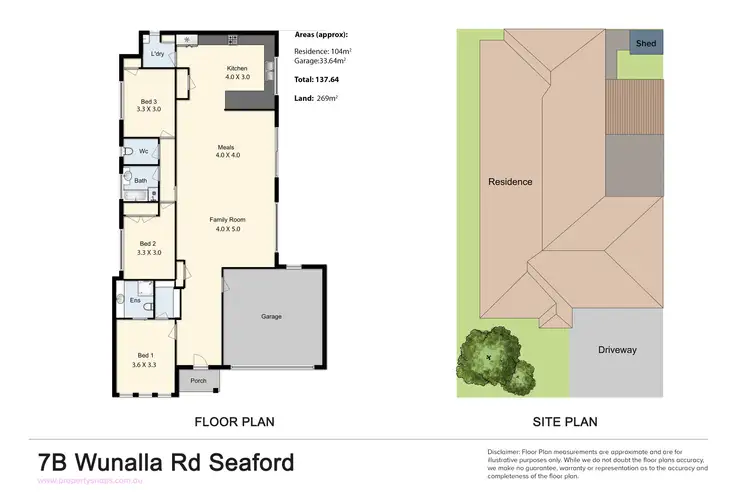 Floorplan of Homely house listing, 7B Wunalla Road, Seaford VIC 3198