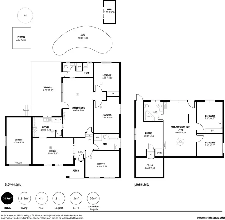 Floorplan of Homely house listing, 28 Pompoota Road, Modbury SA 5092