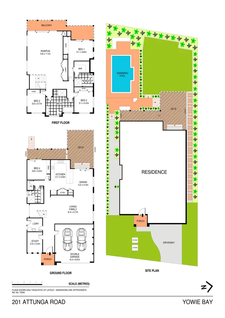 Floorplan of Homely house listing, 201 Attunga Road, Yowie Bay NSW 2228