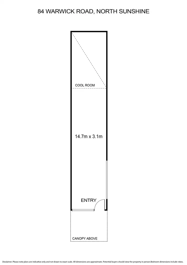 Floorplan of Homely house listing, 82 & 84 Warwick Road, Sunshine North VIC 3020