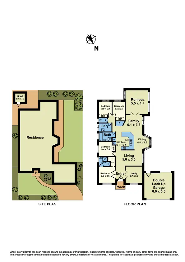 Floorplan of Homely house listing, 7 Governor Close, Tarneit VIC 3029