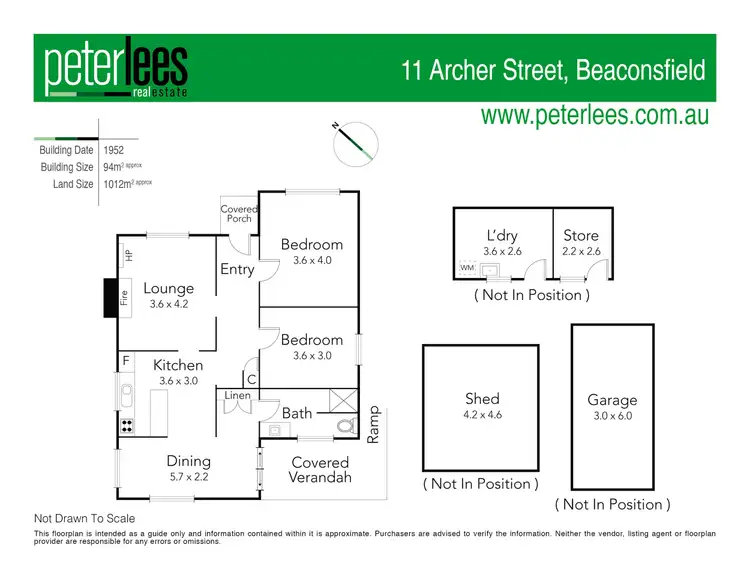 Floorplan of Homely house listing, 11 Archer Street, Beaconsfield TAS 7270