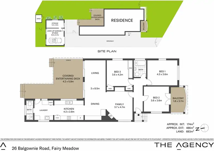 Floorplan of Homely house listing, 26 Balgownie Road, Fairy Meadow NSW 2519