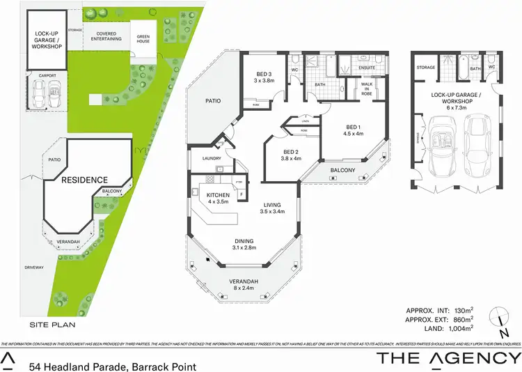 Floorplan of Homely house listing, 54 Headland Parade, Barrack Point NSW 2528