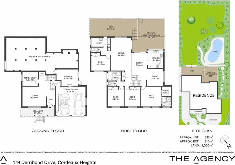 Floorplan of Homely house listing, 179-181 Derribong Drive, Cordeaux Heights NSW 2526