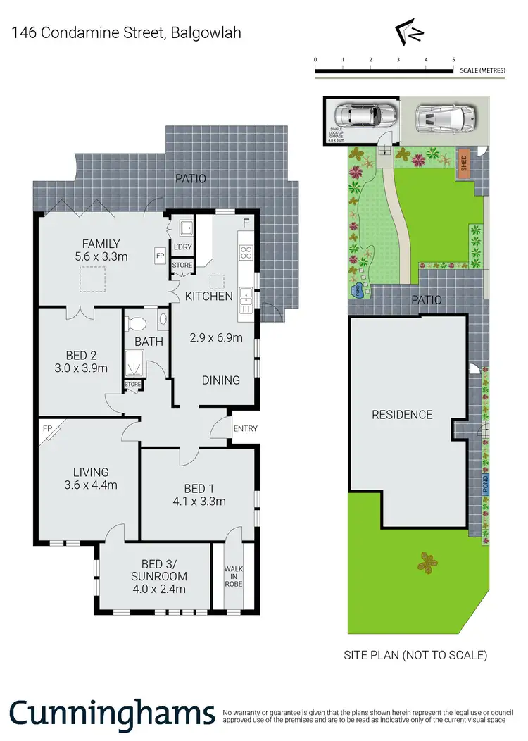 Floorplan of Homely semi-detached listing, 146 Condamine Street, Balgowlah NSW 2093