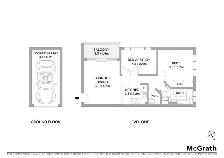 Floorplan of Homely apartment listing, 46/53 Auburn Street, Sutherland NSW 2232