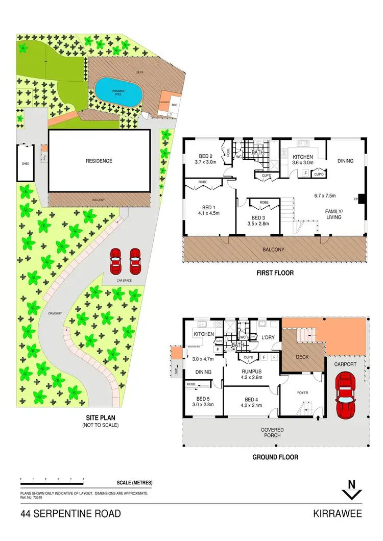 Floorplan of Homely house listing, 44 Serpentine Road, Kirrawee NSW 2232