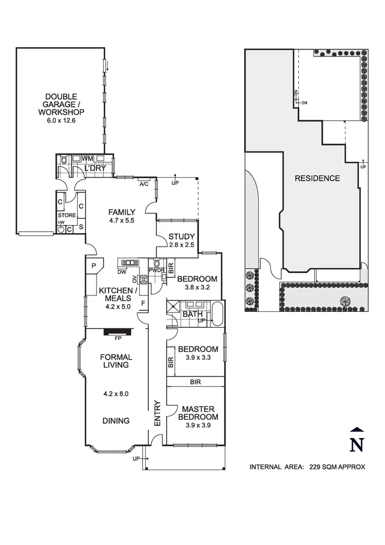 Floorplan of Homely house listing, 108 O'Hea Street, Coburg VIC 3058