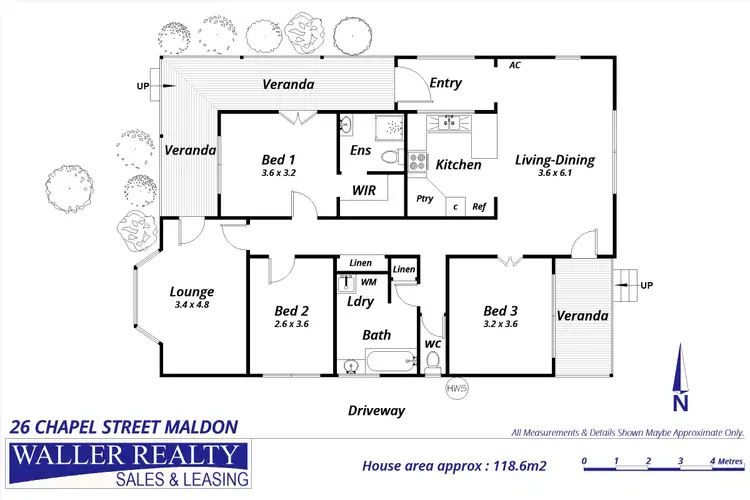 Floorplan of Homely house listing, 26 Chapel Street, Maldon VIC 3463
