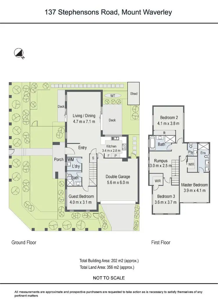 Floorplan of Homely townhouse listing, 137 Stephensons Road, Mount Waverley VIC 3149
