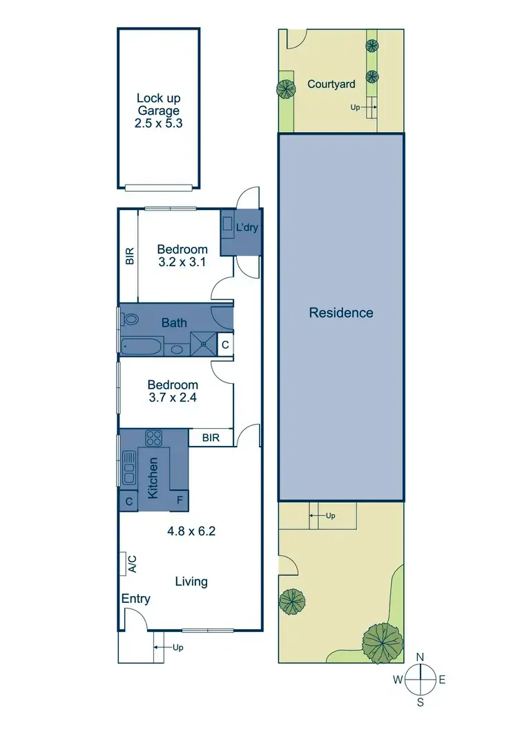 Floorplan of Homely unit listing, 3/887 Toorak Road, Camberwell VIC 3124