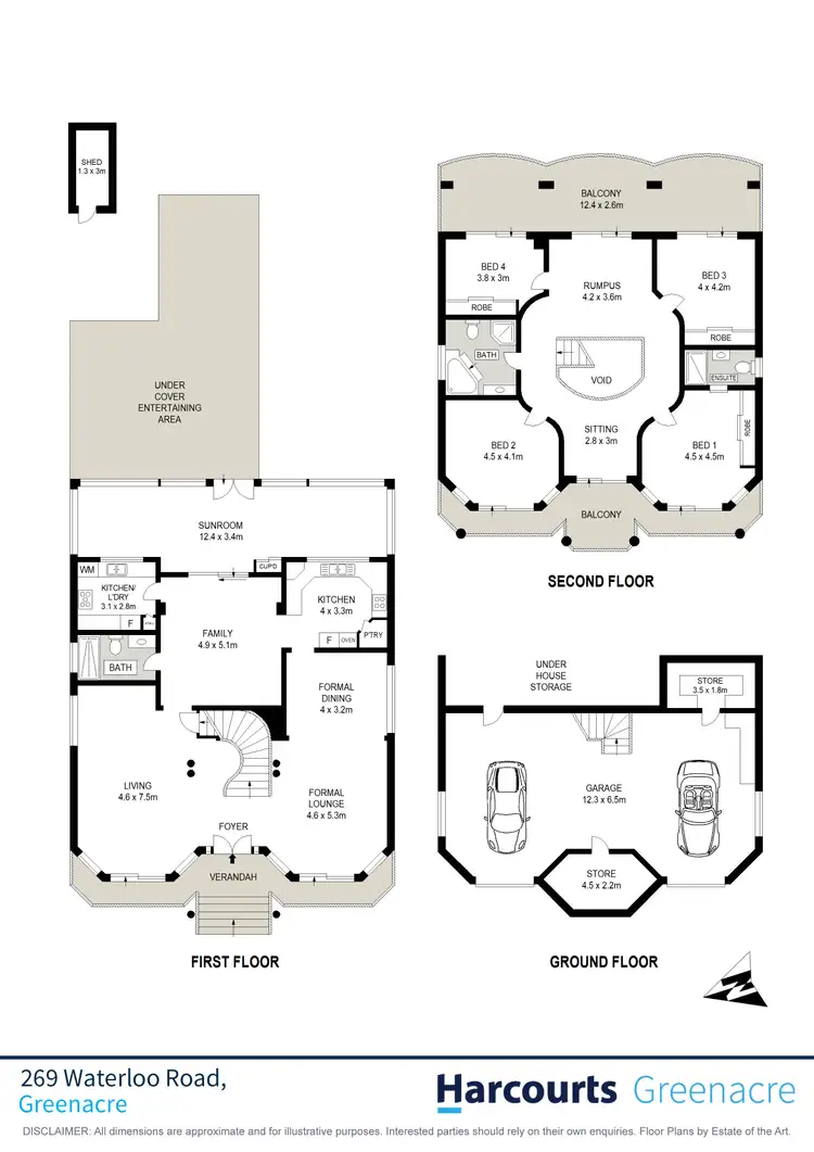 Floorplan of Homely house listing, 269 Waterloo Road, Greenacre NSW 2190
