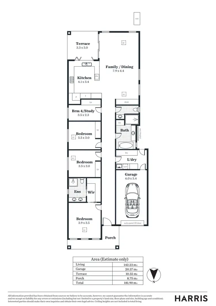 Floorplan of Homely house listing, 18 Shakespeare Avenue, Plympton Park SA 5038