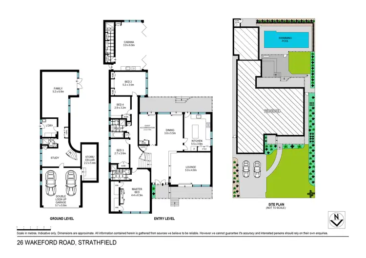 Floorplan of Homely house listing, 26 Wakeford Road, Strathfield NSW 2135